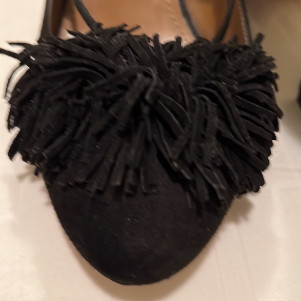 Aquazurra lace up pumps with Pom Pom - Picture 5 of 5